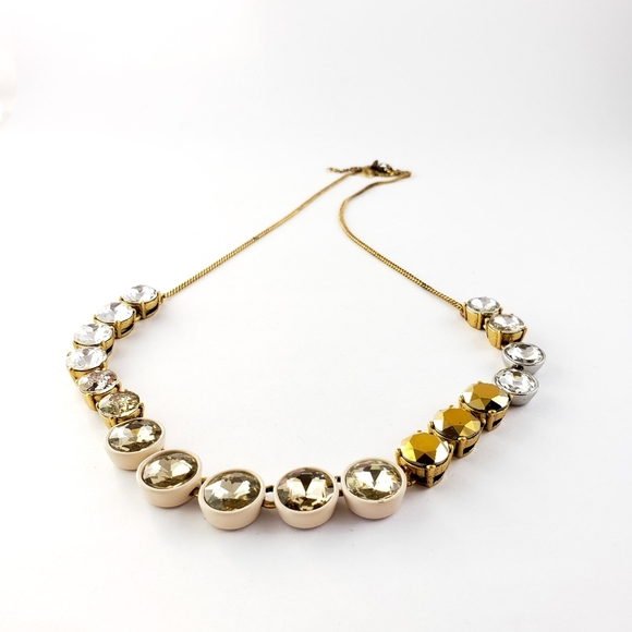 J. Crew Necklace Brulee Mixed Stones - Picture 12 of 16